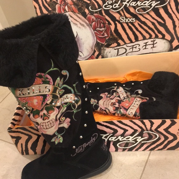 ed hardy ugg boots